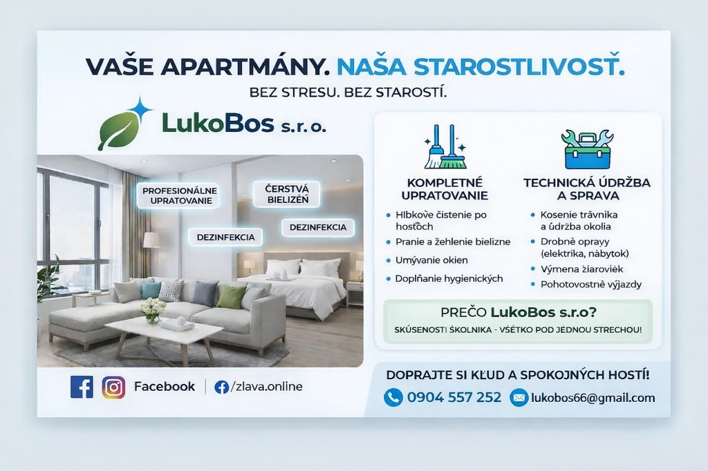 upratovanie Brezno a správa chát Tále Krpáčovo